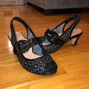 VINTAGE Anyi Lu “Tessa” Heels with Buckle size 37